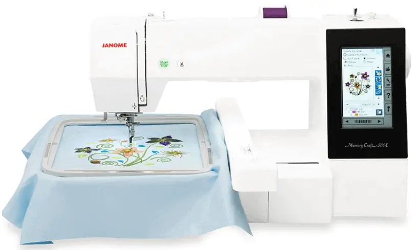 Janome 500e Home Embroidery Machine