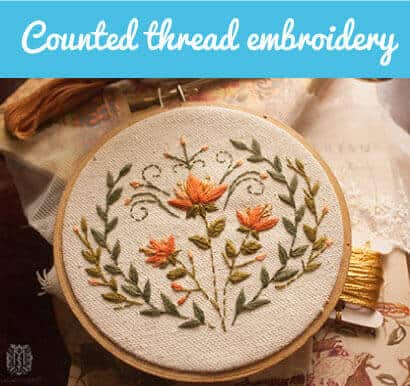 counted thread embroidery