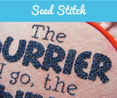 seed stitch