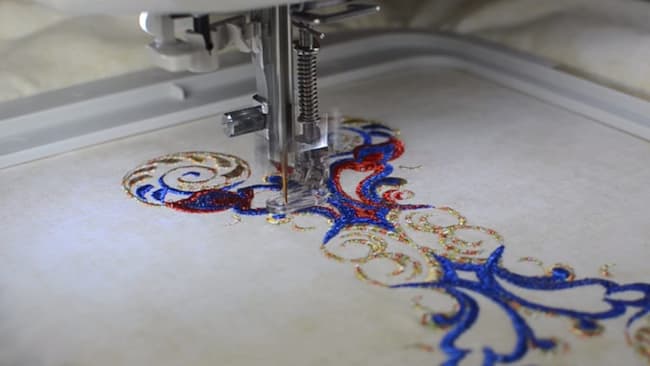Embroidery with a Sewing Machine