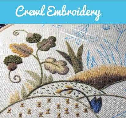Crewl Embroidery