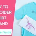 how to embroider a shirt