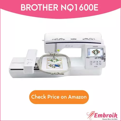 Brother Innov-ís NQ1600E Shirts Embroidery Machine