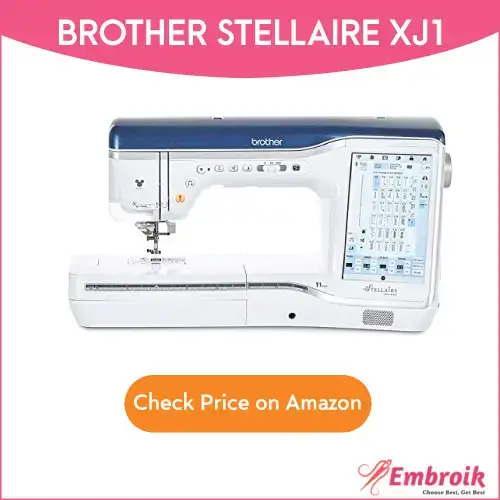 Brother Stellaire XJ1 UK Embroidery Machine
