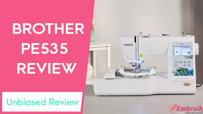 brother pe535 review
